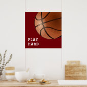 バスケットボールのモチベーション・ポスター ポスター (キッチン)