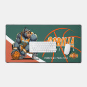 バスケットボールの主力 | デスクマット (キーボード&マウス)