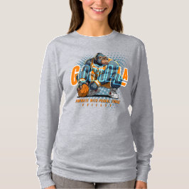 バスケットボールの主力 | 女性長袖 Tシャツ