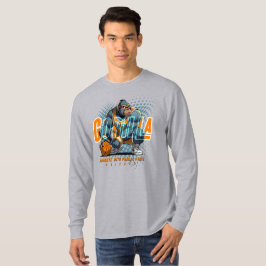 バスケットボールの主力 | 男性長袖 Tシャツ
