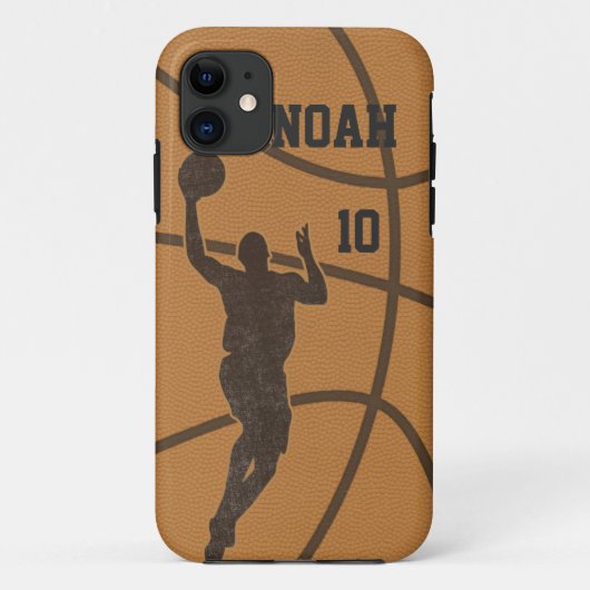 バスケットボールの人のiPhoneのiPadのiPodの銀河系のRazrの場合 Case-Mate iPhoneケース (裏面)