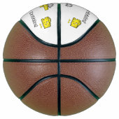 バスケットボールの元気なドリッピング バスケットボール (右)