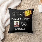 バスケットボールの写真枕と選手の名前 クッション (ブランケット)
