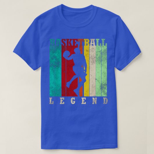 バスケットボールの凡例 Tシャツ (デザイン正面)