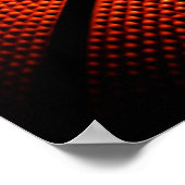 バスケットボールの動機遊-懸命by storeman ポスター (角)