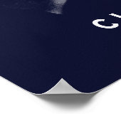 バスケットボールの卒業おめでとう ポスター (角)