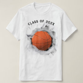 バスケットボールの卒業 Tシャツ