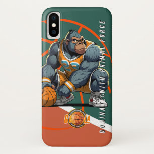バスケットボールの原始的な力    iPhone X ケース
