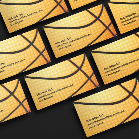 バスケットボールの名刺 名刺