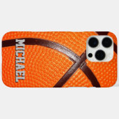 バスケットボールの名前で置き換え文字 Case-Mate iPhoneケース (裏面 (横))
