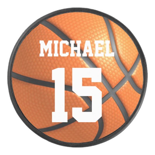 バスケットボールの名前 アイスホッケーパック (正面)