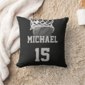 バスケットボールの名前 クッション (ブランケット)