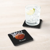 バスケットボールの名前 コースター (右側)