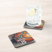 バスケットボールの名前 コースター (右側)