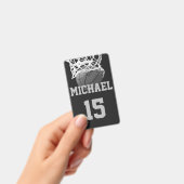 バスケットボールの名前 バッジ (Handheld)