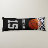 バスケットボールの名前 ボディピロー (裏面)