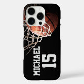 バスケットボールの名前 Case-Mate iPhoneケース (裏面)