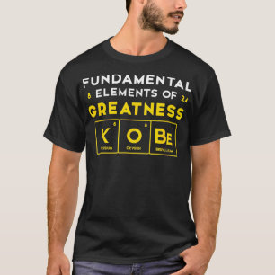 バスケットボールの周期表基本要素 Tシャツ