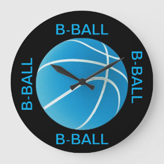 バスケットボールの壁時計 ラージ壁時計