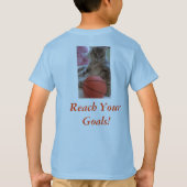 バスケットボールの夢 Tシャツ (裏面)