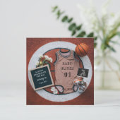 バスケットボールの妊娠をスラムダックで発表する 招待状 (スタンド正面)