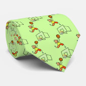 バスケットボールの子供 ネクタイ (ロール)