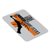 バスケットボールの少年は私がイエスを必要とするすべての子供の男性を年齢 マグネット (右側)