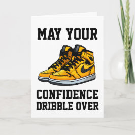 バスケットボールの幸運のカード カード