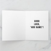 バスケットボールの幸運 カード (内部)