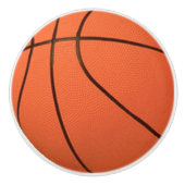 バスケットボールの引出しの引きはノブの子供を遊ばします セラミックノブ (正面)