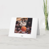 バスケットボールの得点 カード (裏面)