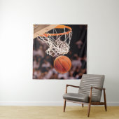 バスケットボールの得点 タペストリー (インサイチュ(横))