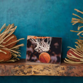 バスケットボールの得点 フォトプラーク (側面)