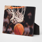 バスケットボールの得点 フォトプラーク (側面)