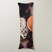 バスケットボールの得点 ボディピロー (正面縦)