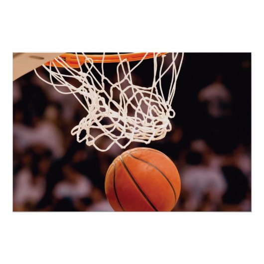 バスケットボールの得点 ポスター (正面)