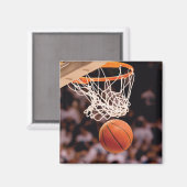 バスケットボールの得点 マグネット (正面/裏面)