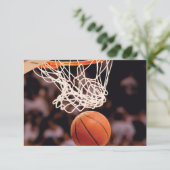 バスケットボールの得点 出欠カード (スタンド正面)