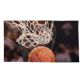 バスケットボールの得点 枕カバー (裏面)