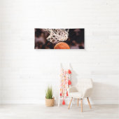 バスケットボールの得点 横断幕 (インサイチュ)