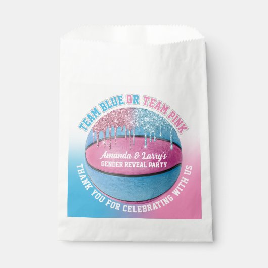 バスケットボールの性別の表示 フェイバーバッグ (正面)