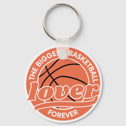 バスケットボールの恋人フォーエバー・スポーツ選手 キーホルダー (正面)