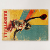 バスケットボールの情熱 – 限定版(1) ジグソーパズル (横)