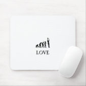 バスケットボールの愛 マウスパッド (マウス)