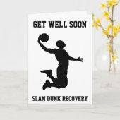 バスケットボールの成績が良くなる カード (黄色い花)