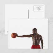 バスケットボールの持ち主 ポストカード (正面/裏面)