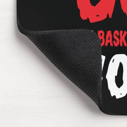 バスケットボールの母の声を使わせるな マウスパッド (コーナー)