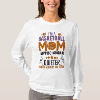 バスケットボールの母親のTシャツ Tシャツ