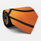 バスケットボールの球|のスポーツのギフト ネクタイ (ロール)