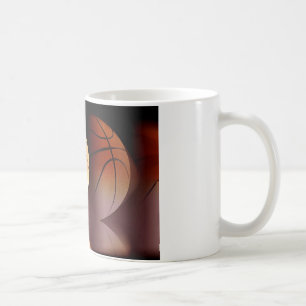 バスケットボールの球 コーヒーマグカップ